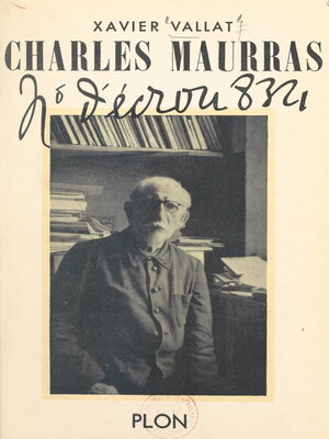 cover image of Charles Maurras